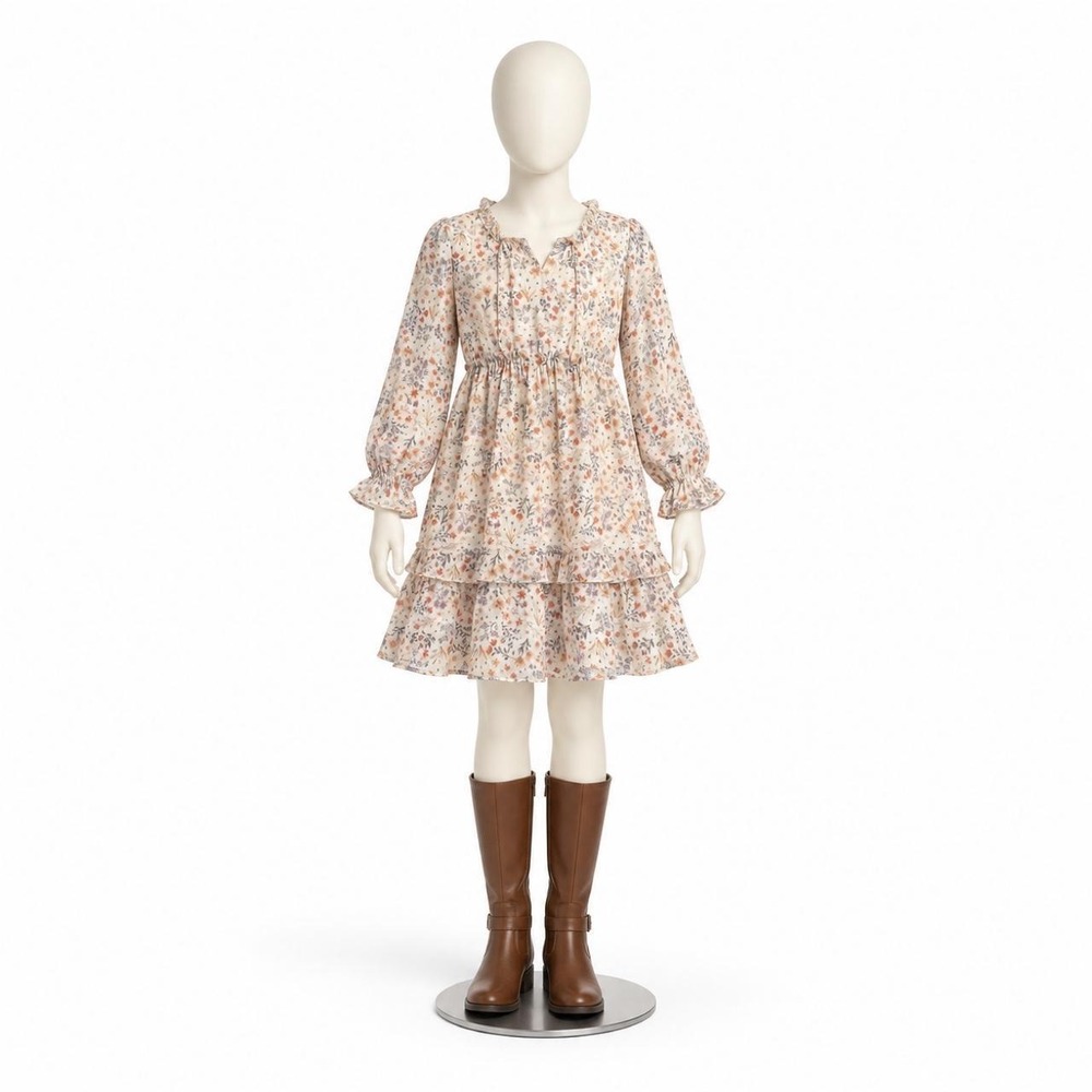 Grace Karin Floral Dress — Youth Size 12